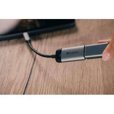 Adaptor Verbatim USB Type-C to HDMI 4K, 10 cm