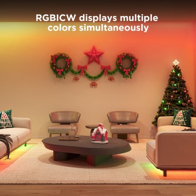Banda LED GOVEE RGBIC S LED / 5m / Multicolor / Wi-Fi / Bluetooth Banda LED GOVEE RGBIC S LED / 5m / Multicolor / Wi-Fi / Bluetooth