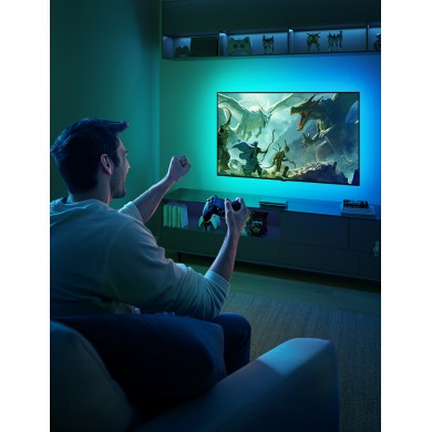 Banda LED pentru TV GOVEE RGBWIC AI Sync Box (55”-65”) Banda LED pentru TV GOVEE RGBWIC AI Sync Box (55”-65”)