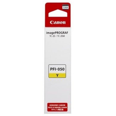 Ink Bottle Canon PFI-050Y, Yellow (5701C001), 70ml for Canon TC-20/20M