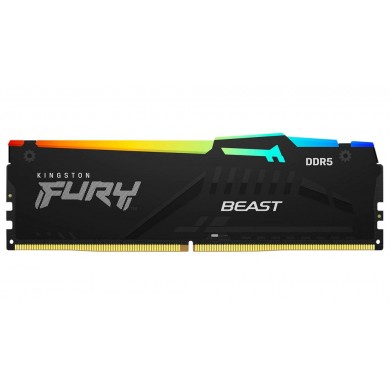 Memorie operativa Kingston FURY&reg; Beast DDR5 RGB 6000MHz 8GB