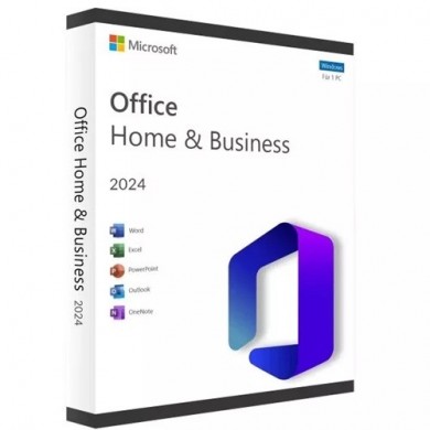 Microsoft Office Home and Business 2024 English Medialess