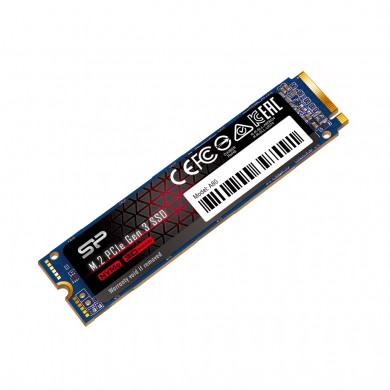 M.2 NVMe SSD Silicon Power A80/ 2.0TB/ PCIe3.0 x4 / NVMe1.3/ M2 Type 2280