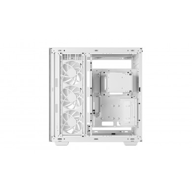 Carcasa DEEPCOOL CH780 WH / w/oPSU / Panoramic-Window / 3x140mm ARG / ATX / White