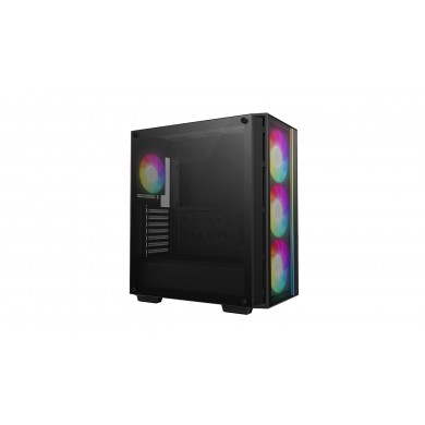 Carcasa DEEPCOOL MATREXX 55 MESH V4 / w/oPSU / Side panel / ATX / Black