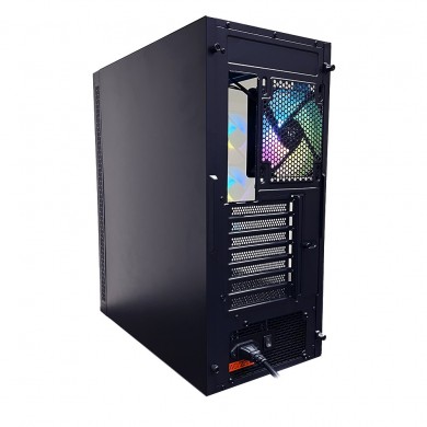 Carcasa  HPC C-09  / 650W / Side panel / 4x120cm ARGB fans / ATX / Black