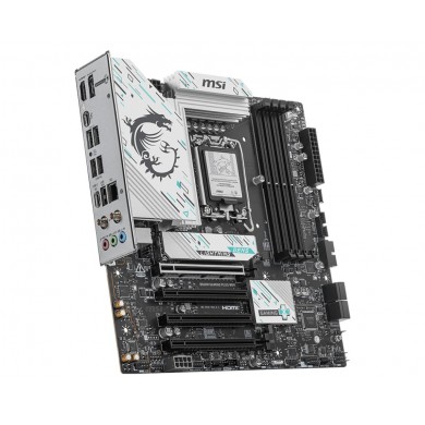 Placa de baza MSI B860M GAMING PLUS WIFI/ 1851/ Intel B860/ DDR5 / ATX
