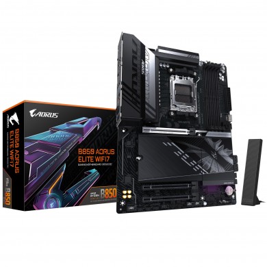 Placa de baza GIGABYTE B850 AORUS ELITE WF7/ AM5 / B850 / DDR5 / ATX