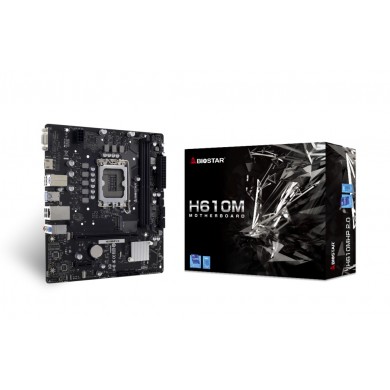 Placa de baza BIOSTAR H610MHP 2.0 / Socket 1700 / Intel H610 / mATX