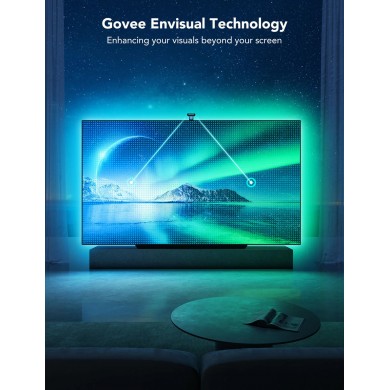 GOVEE RGBIC Envisual TV Backlight T2 with Dual Cameras (55”-65”) GOVEE RGBIC Envisual TV Backlight T2 with Dual Cameras (55”-65”)