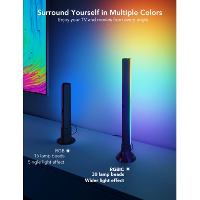Bare luminoase TV GOVEE RGBIC TV Light Bars for 45-70 inch TVs Bare luminoase TV GOVEE RGBIC TV Light Bars for 45-70 inch TVs