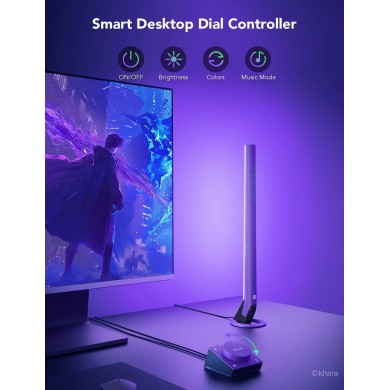 Govee RGBIC Wi-Fi Bare luminoase Gaming cu controler inteligent Govee RGBIC Wi-Fi Bare luminoase Gaming cu controler inteligent