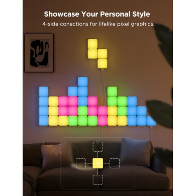 Lumini patrate GOVEE Smart Mini Panel Lights 10 Pack