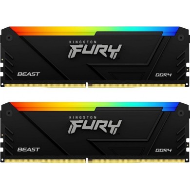Memorie operativa Kingston FURY Beast DDR4 RGB DDR4-3600 64GB (Kit of 2*32GB)