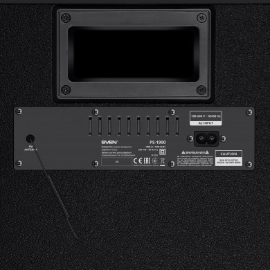 Boxa portabila SVEN PS-1900 Black / 1000W / Bluetooth / NFC / FM tuner / USB
