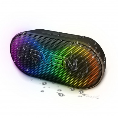 Boxa portabila SVEN PS-99, Black / 10W / Bluetooth / 1800mA*h