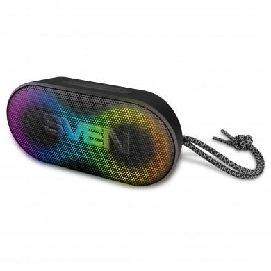 Boxa portabila SVEN PS-99, Black / 10W / Bluetooth / 1800mA*h