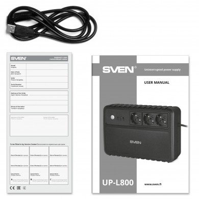 UPS SVEN UP-L800 / AVR / 800VA /400W