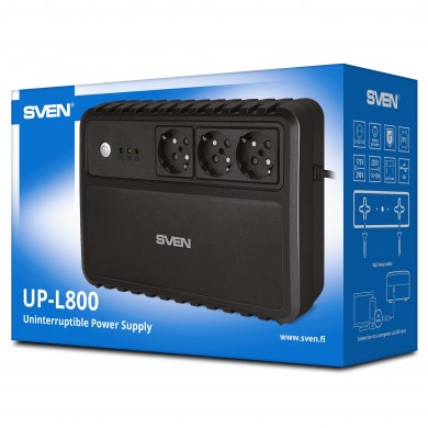 UPS SVEN UP-L800 / AVR / 800VA /400W