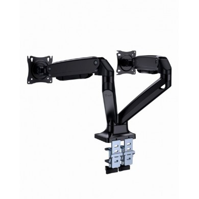 Brat de montare pentru 2 monitoare, cu miscare completa, 17&rdquo;-35&rdquo; Gembird MA-DA2-03