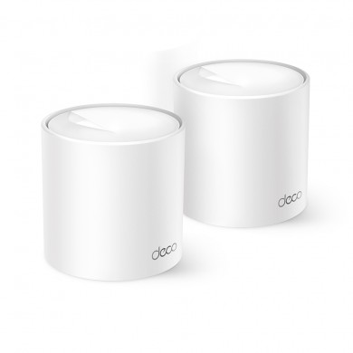 Mesh Wi-Fi 6 System TP-LINK Deco X10(2-pack)/ AX1500 Dual Band /  2 LAN/WAN Gigabit Port