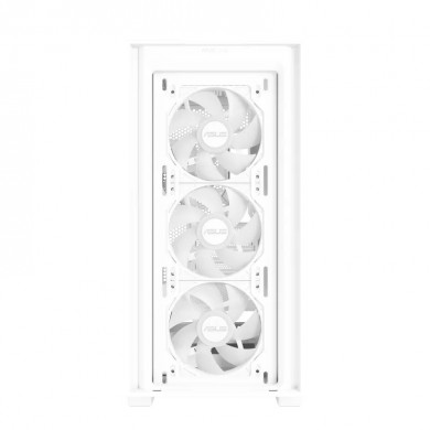 Carcasa ASUS  A21 PLUS/ w/oPSU / 4x120mm ARGB fans/ mATX / White
