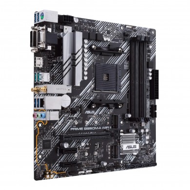 Placa de baza ASUS PRIME B550M-A WI-FI II / AM4 / B550 / DDR4 / mATX