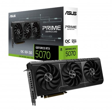 Placa video ASUS PRIME GeForce RTX 5070 OC Edition / 12GB / GDDR7 / 192bit
