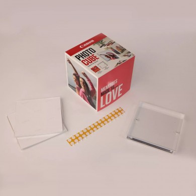 Cub foto si rama Canon Photo Cube Creative Pack - PP-201 5x5” Hartie Foto Plus Glossy II (40 file) + Rama Foto Cub foto si rama Canon Photo Cube Creative Pack - PP-201 5x5” Hartie Foto Plus Glossy II (40 file) + Rama Foto